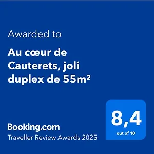 Au Cœur De Cauterets, Joli Duplex De 55m² Appartement